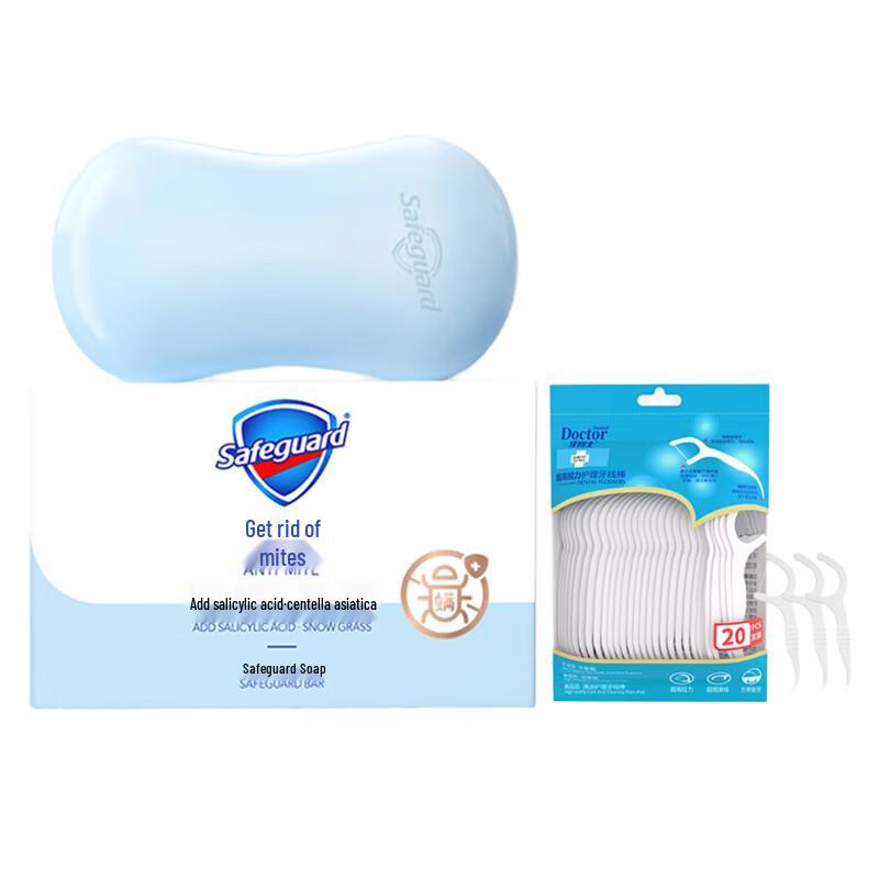 

Tooth Doctor Dental Floss Sticks 20-Pack with Centella Soap 108G