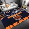 1pc Chicago Bears Logo Entrance Mat, Non-Slip Mat Area Rug,Room Decor, Outdoor Decor, Kitchen Rug,Doormat - Machine Washable, Easy To Clean