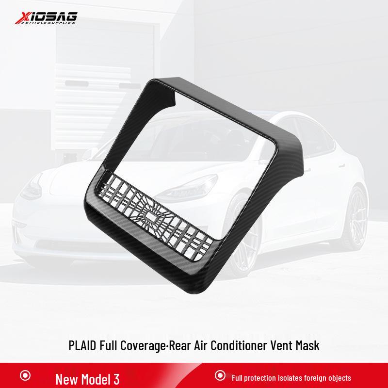 Enhanced Decorative Accessory for Tesla Model 3Y Rear Air Vents