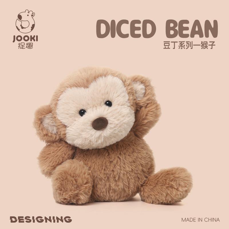 26CM Stuffed Soft Elephant Frog Cow Monkey Peluche Toy Lovely Sitting Animal Doll Cartoon Hippo Fox Plush Doll Home Decoration