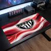 Athletic Bilbao Football Print Large Mouse Pad, Anti-Slip Extended Gaming Desk Mat for Office Home