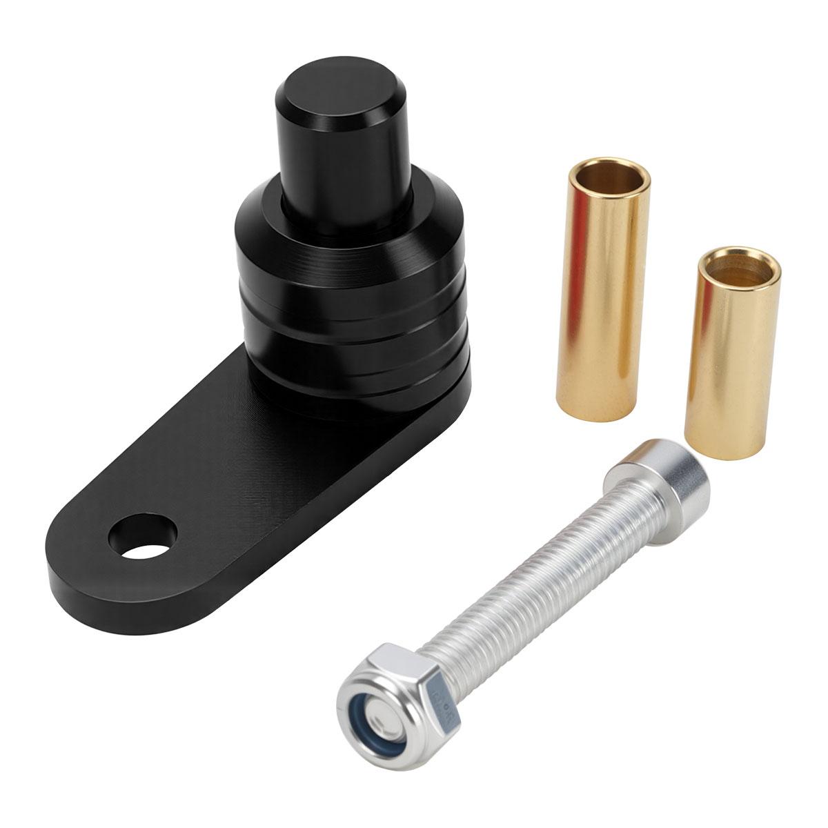 

1x Motorcycle Brake Lever Lock Parking Brake Switch Control Lock Ramp Auxiliary Braking Accessory For Honda PCX150 PCX160 чорний