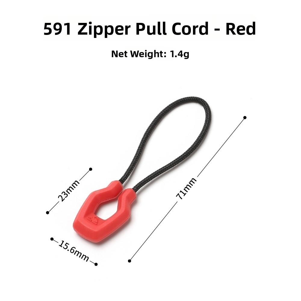 5pcs Universal Zipper Puller Outdoor Backpack Zipper Pull  Suitable for Motorcycle Bag & Bicycle Bag