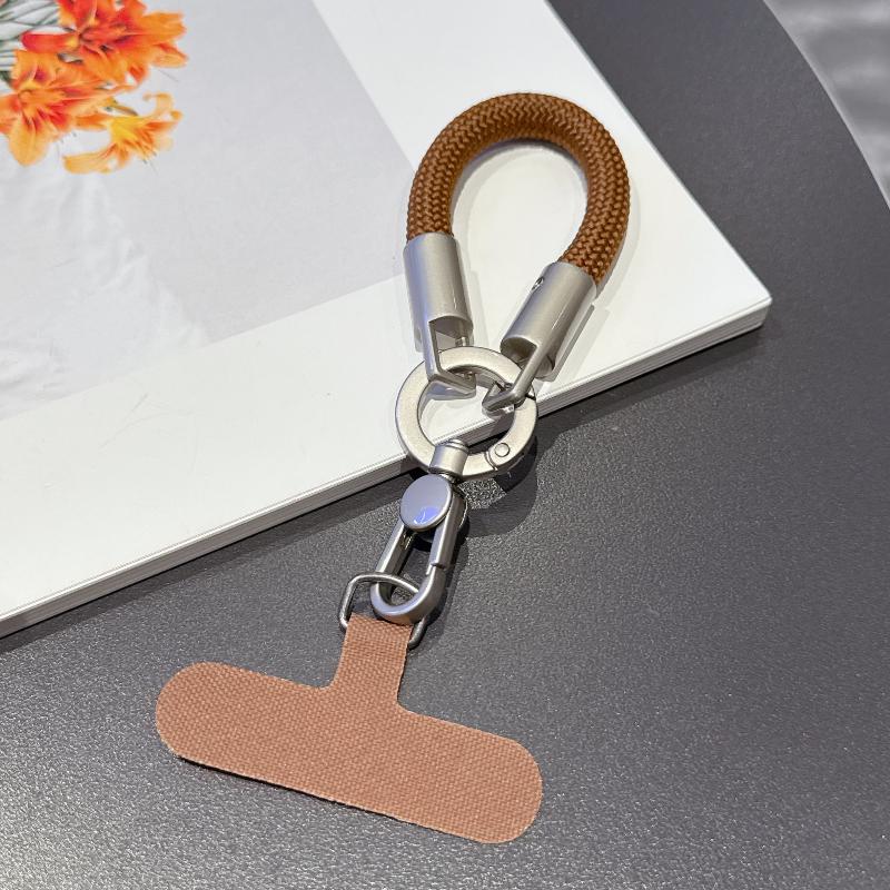 Short Portable Lanyard Pickup Chain Wrist Chain Anti-Lost Lanyard Universal Phone Case With Clip Lanyard Phone Accessories