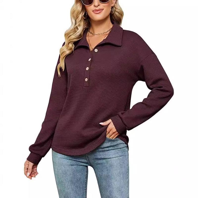 Футболка с длинным рукавом вафельного плетения — фото 6