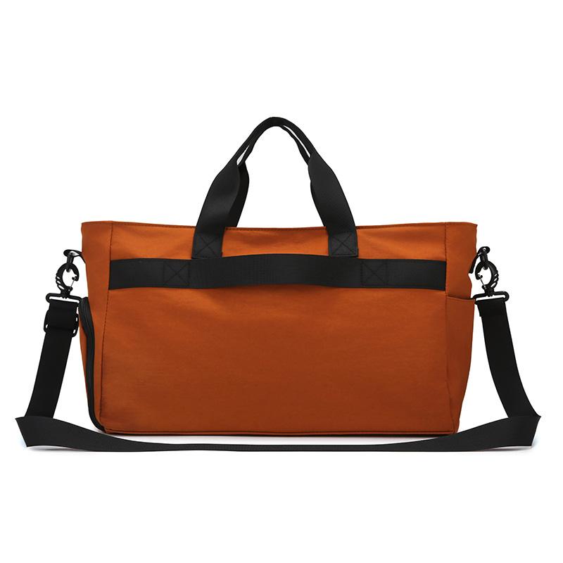 Portable Large Capacity Sports Fitness Bag Dry Wet Separation Yoga Bag Men Women Short-Distance Travel Bag Separation Shoes Bags