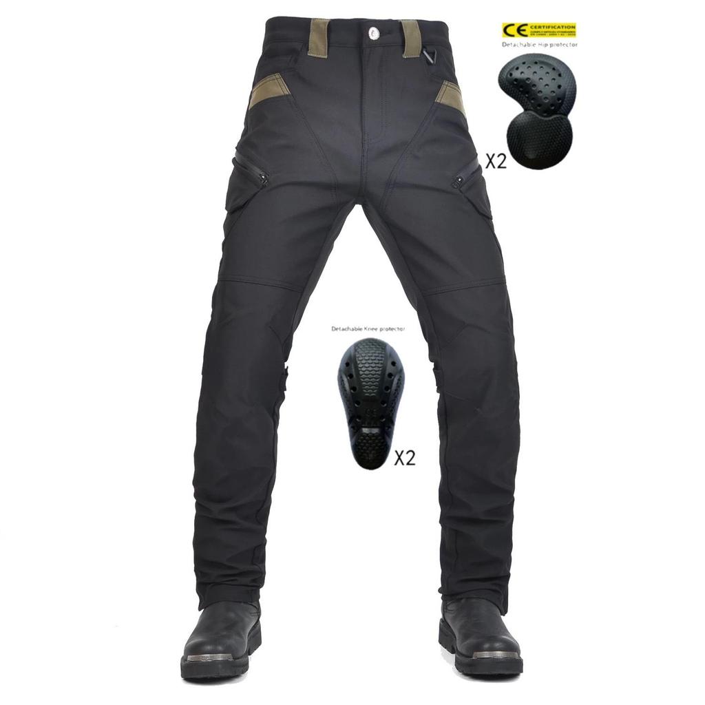 VOLERO Four-Season Motorcycle Riding Pants - Waterproof, Windproof, Double-layer, Breathable, High-waist, Anti-fall Racing Gear