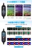 AQQA Small Aquarium Light with Timer, 10 Brightness Settings, 3 Color Switching, USB Powered, 16H Auto Dimming Mode, for Small Aquariums, Medaka Light