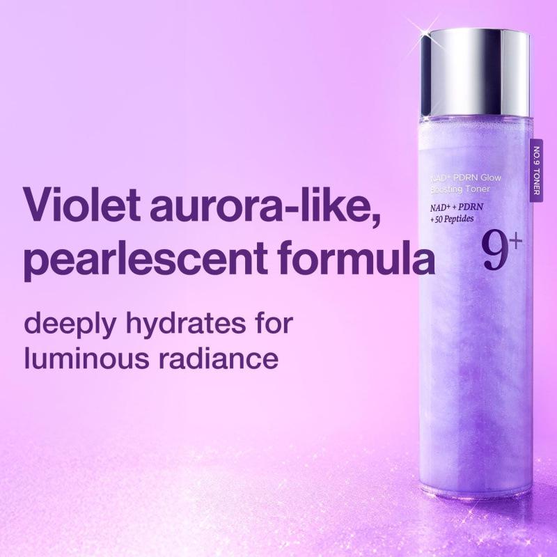Source 9+ NAD+ PDRN GlowBoost Feuchtigkeitsspendendes Gesichtswasser für strahlende Haut