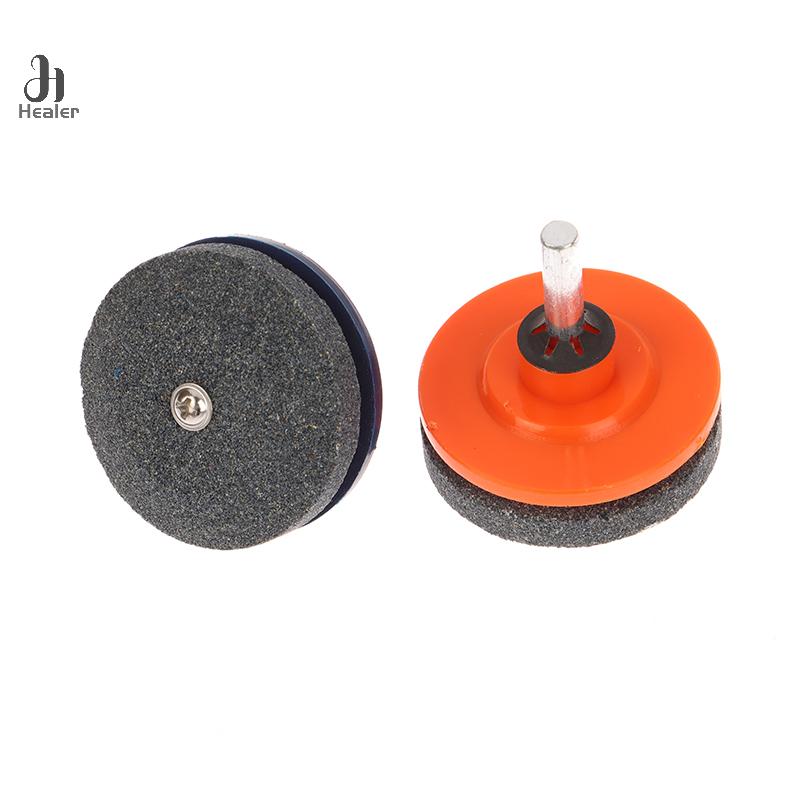 1 PZ Affilatura Semplificata Affilatrice Elettrica per Tosaerba con Testa di Molatura Resistente all'Usura e Levigatrice con Pietra