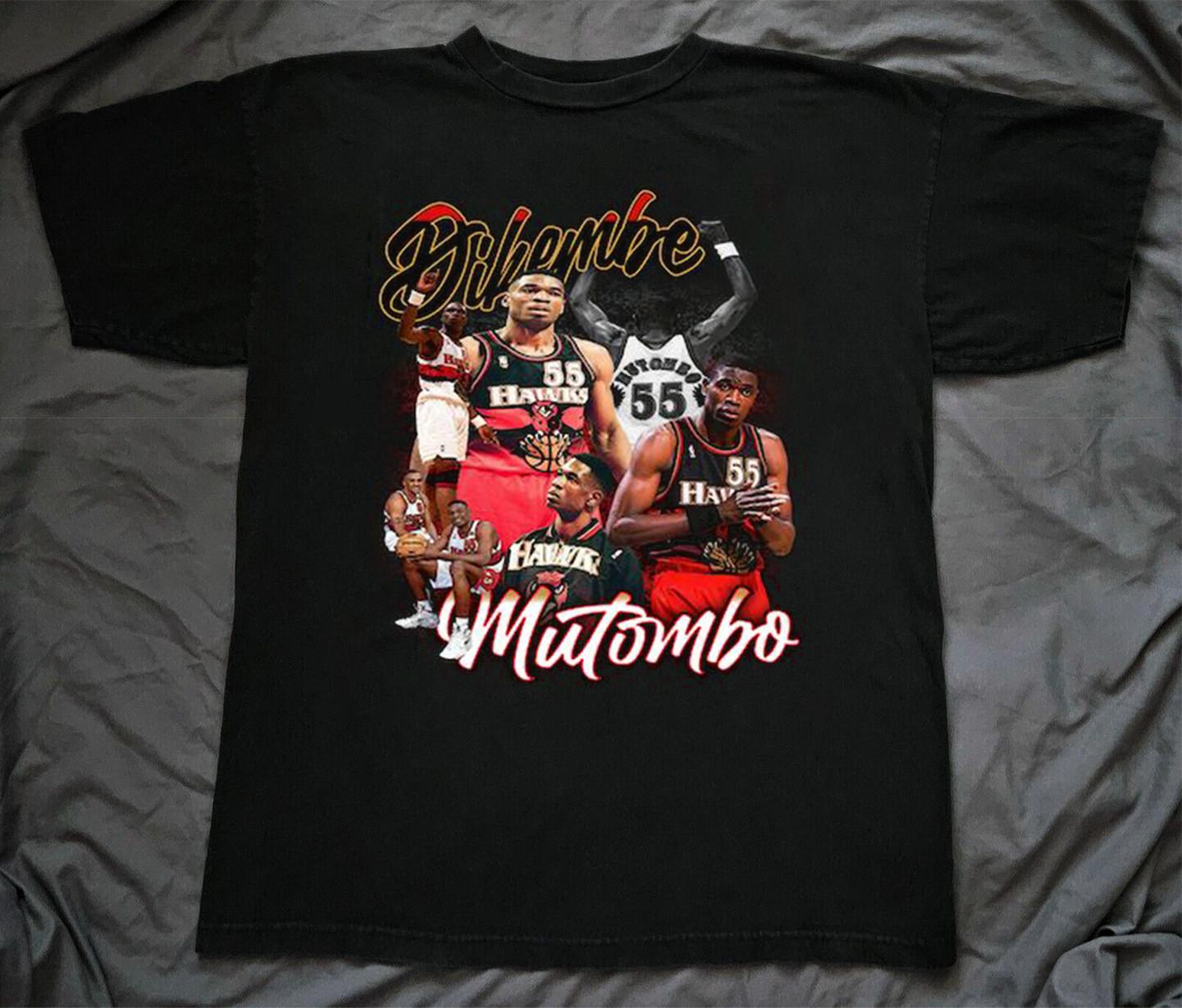 Gift For Fan Dikembe Mutombo Heavy Cotton T-Shirt Full Size 8D412 XL