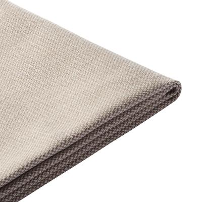 Cotton-Linen Basketweave Cover for Unit Sofa, Beige