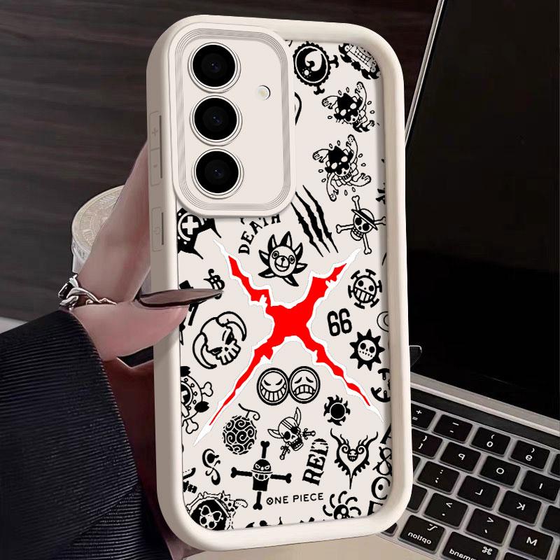 O-One Pieces Manga Phone Case For Samsung S26 S25 S24 S23 S21 S20 Ultra For Galaxy S25 S24 FE S26 Plus Funda Soft Silicone Cover