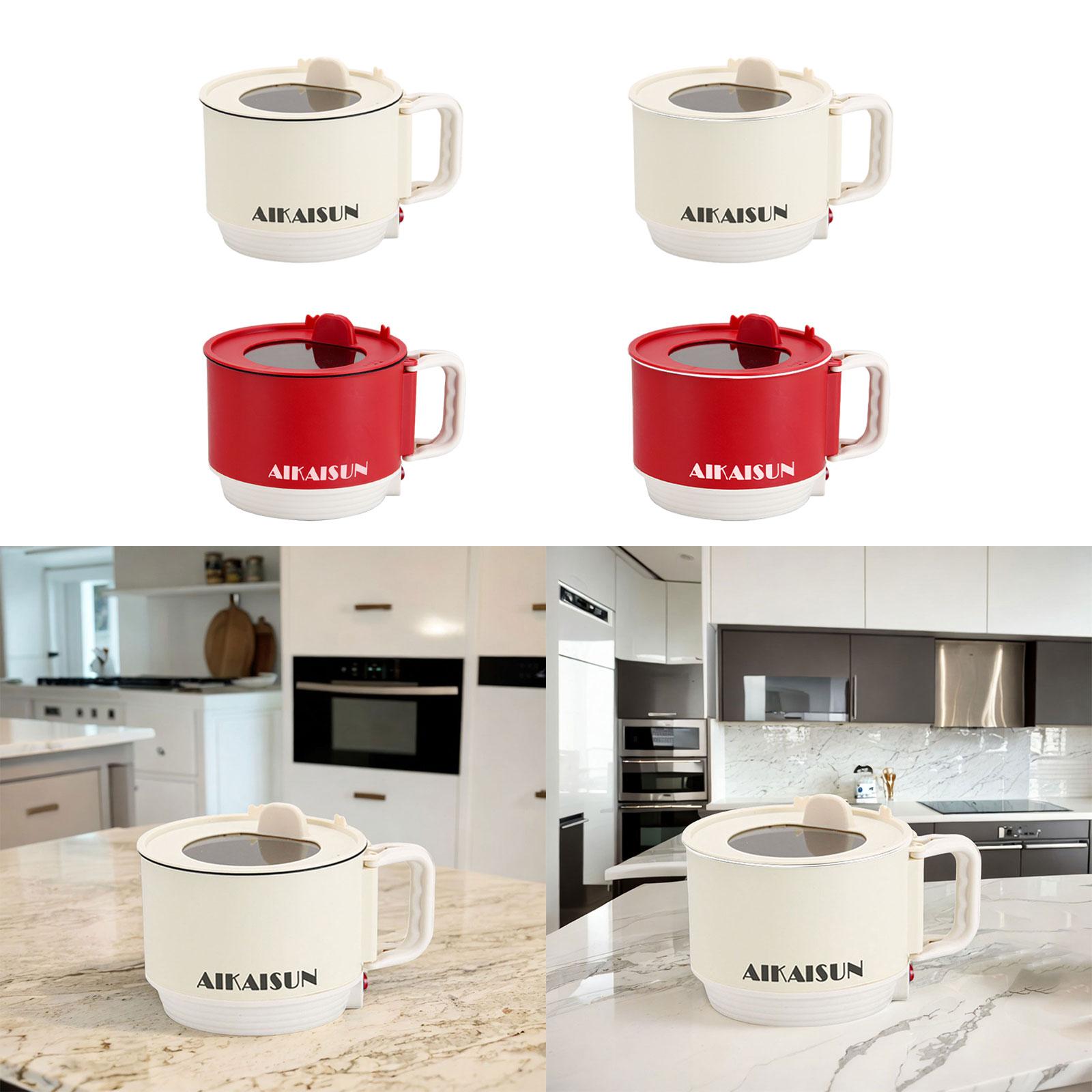 Электрический хот-пот бытовая антипригарная портативная электрическая плита 1 — фото 4