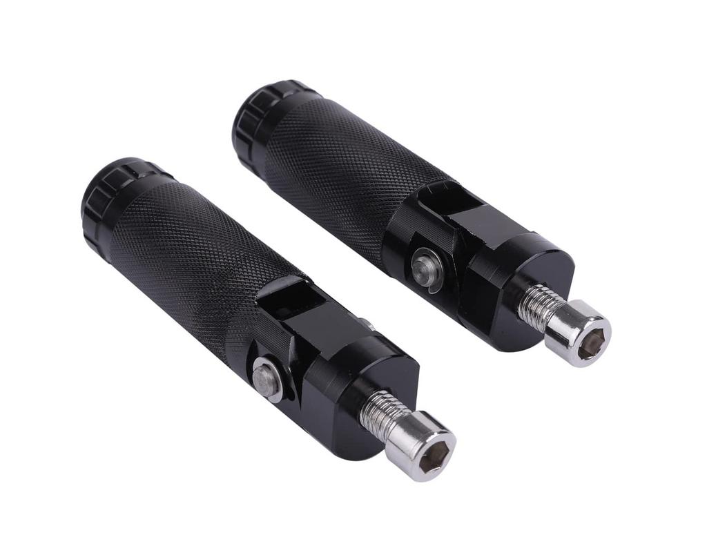 CNC Folding Step Bar, Left and Right Set, 0.3 Inches (8 Mm), M8 Aluminum,