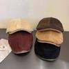 Nouvelle casquette gavroche en velours côtelé PU: Mode rétro britannique pour l'automne/hiver