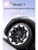 20-Inch Wheel Cover Protection Ring for Tesla Model Y: Full-Coverage Scratch-Resistant Rim Guard