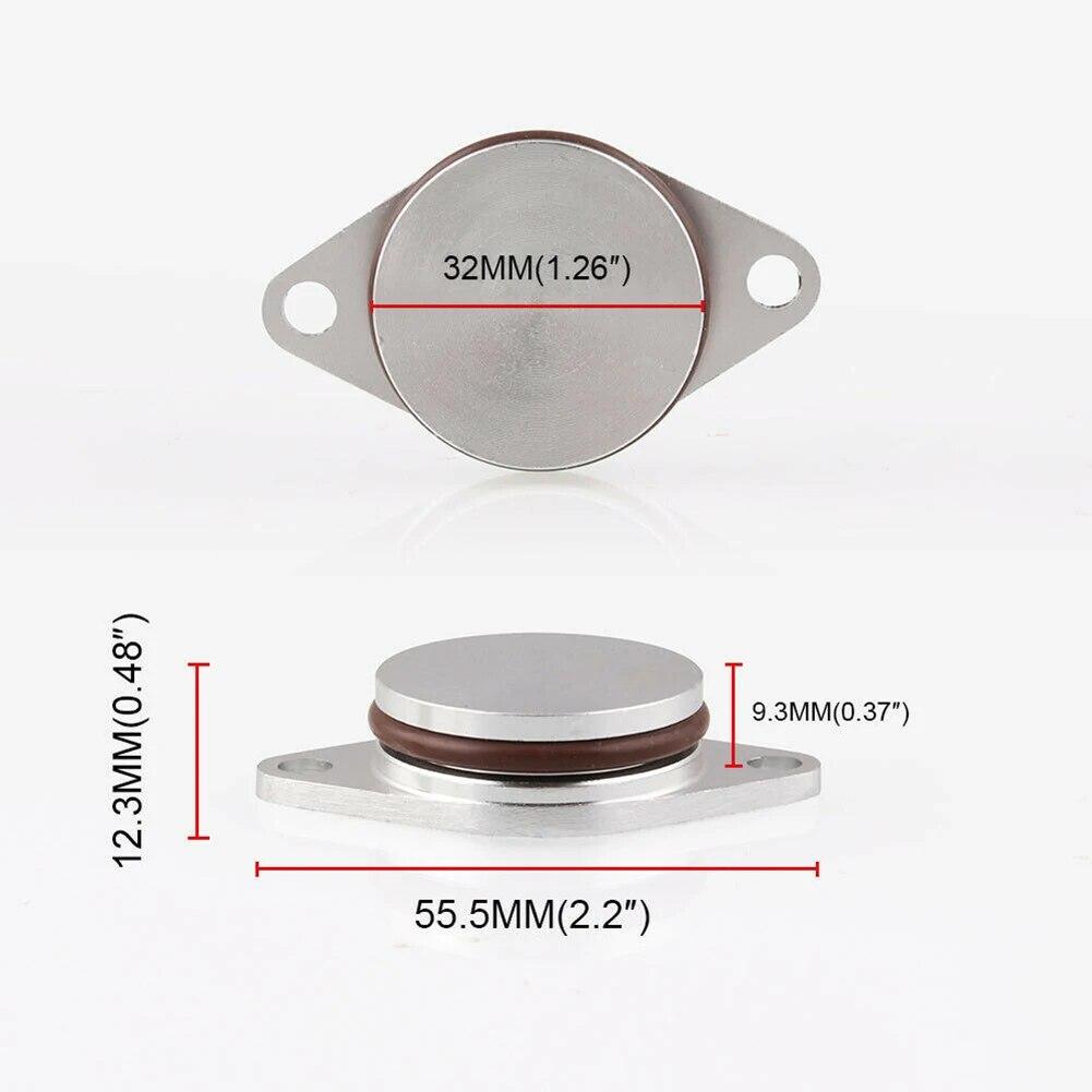 6 x 33MM Diesel Drallklappen Blindstopfen Reparatur Deaktivierungssatz Klappen Dichtung Für BMW E39 E46 E53 E60