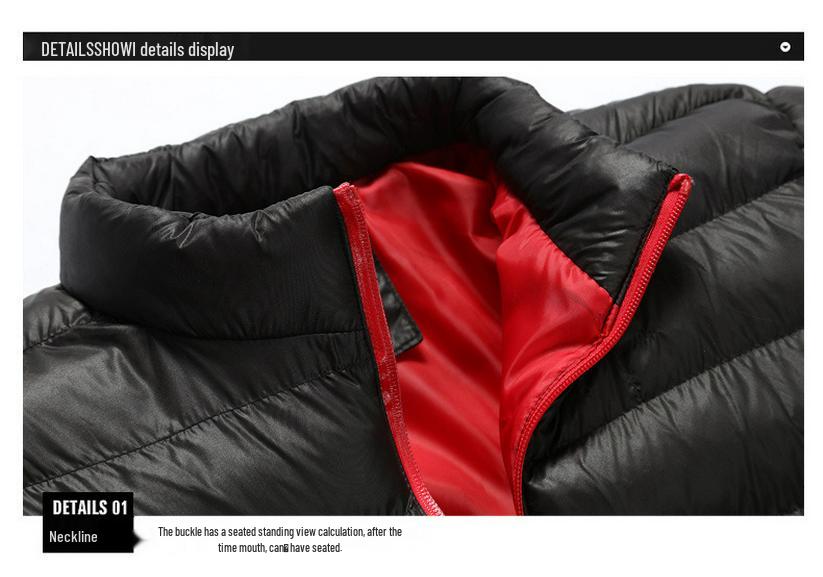 2024 Men's Winter Cotton Stand Collar Casual Short Jacket - Korean Trend