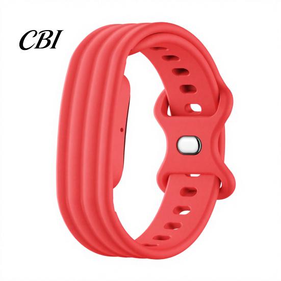 Adjustable Watch Band Silicone for Google Fitbit Air, Water Sweat Flexible Wristband Resistant Sport Band, Fitness Tracker Strap Replacement