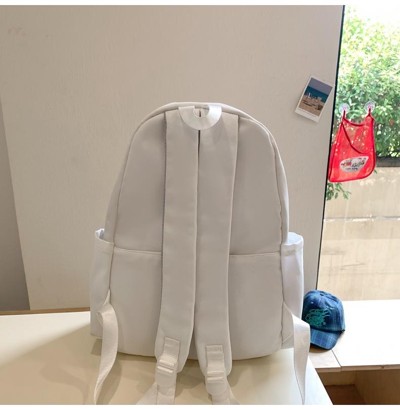 Student Schoolbag Female Letter Print Backpack High School Student Large Capacity Backpack