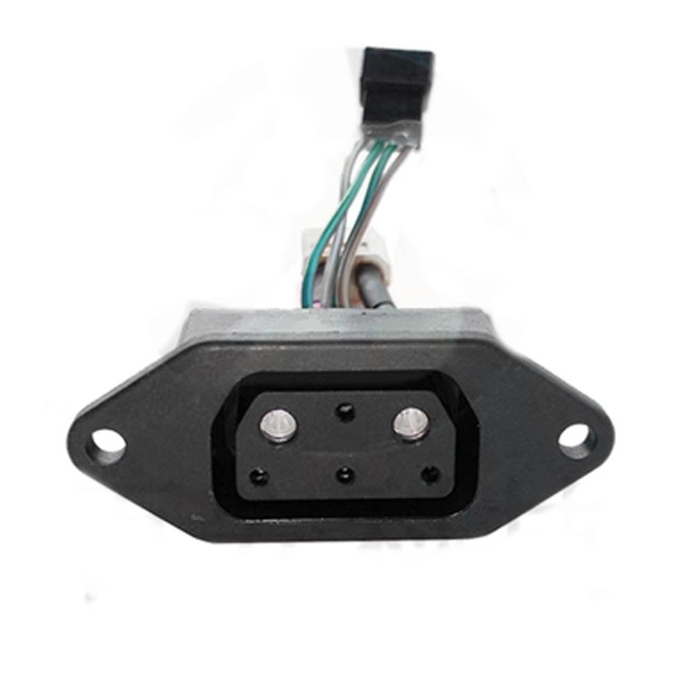 

For Super Soco TC TS TSX CU DU RU Lithium Battery Connector Charger Socket Line Circular Line Square Circular