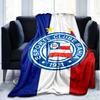 1 Stück Esporte Clube Bahia Sportverein Emblem Aufgedruckte Weiche Flanelldecke Überwurf für Schlafzimmer Wohnzimmer Sofa Camping Fan Geschenke Weihnachtsgeschenke