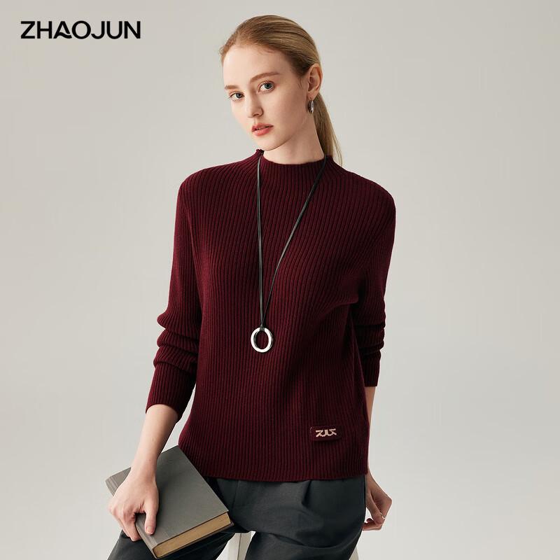 

Zhao Jun Women s 100% Cashmere Slim-Fit Sweater M