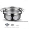 Korean Indoor/Outdoor Smokeless Charcoal Barbecue Grill - Stainless Steel BBQ Stove and Rack