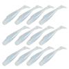 2Set 6pcsSet Artificial Simulation Solf Silicone Fishing Lure Soft Bait T Tail Accessory6#