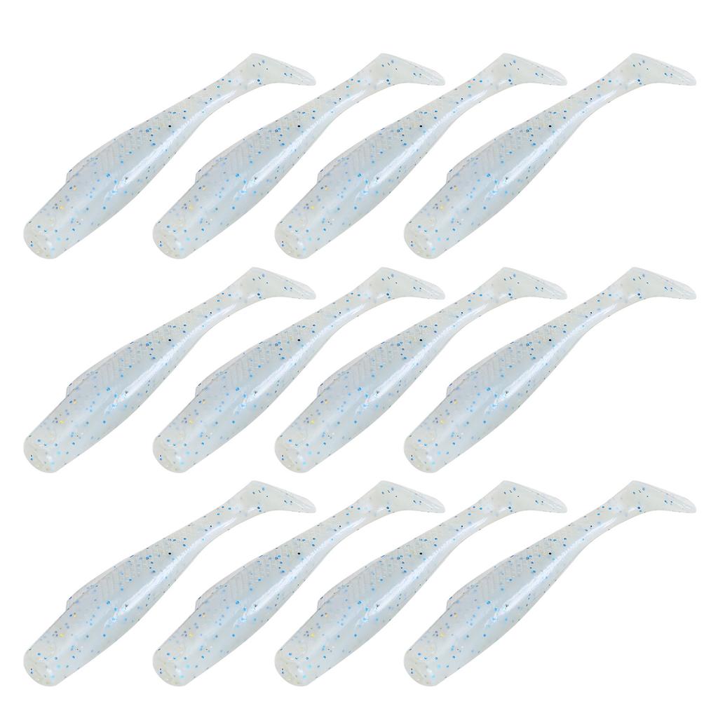 2Set 6pcsSet Artificial Simulation Solf Silicone Fishing Lure Soft Bait T Tail Accessory6#