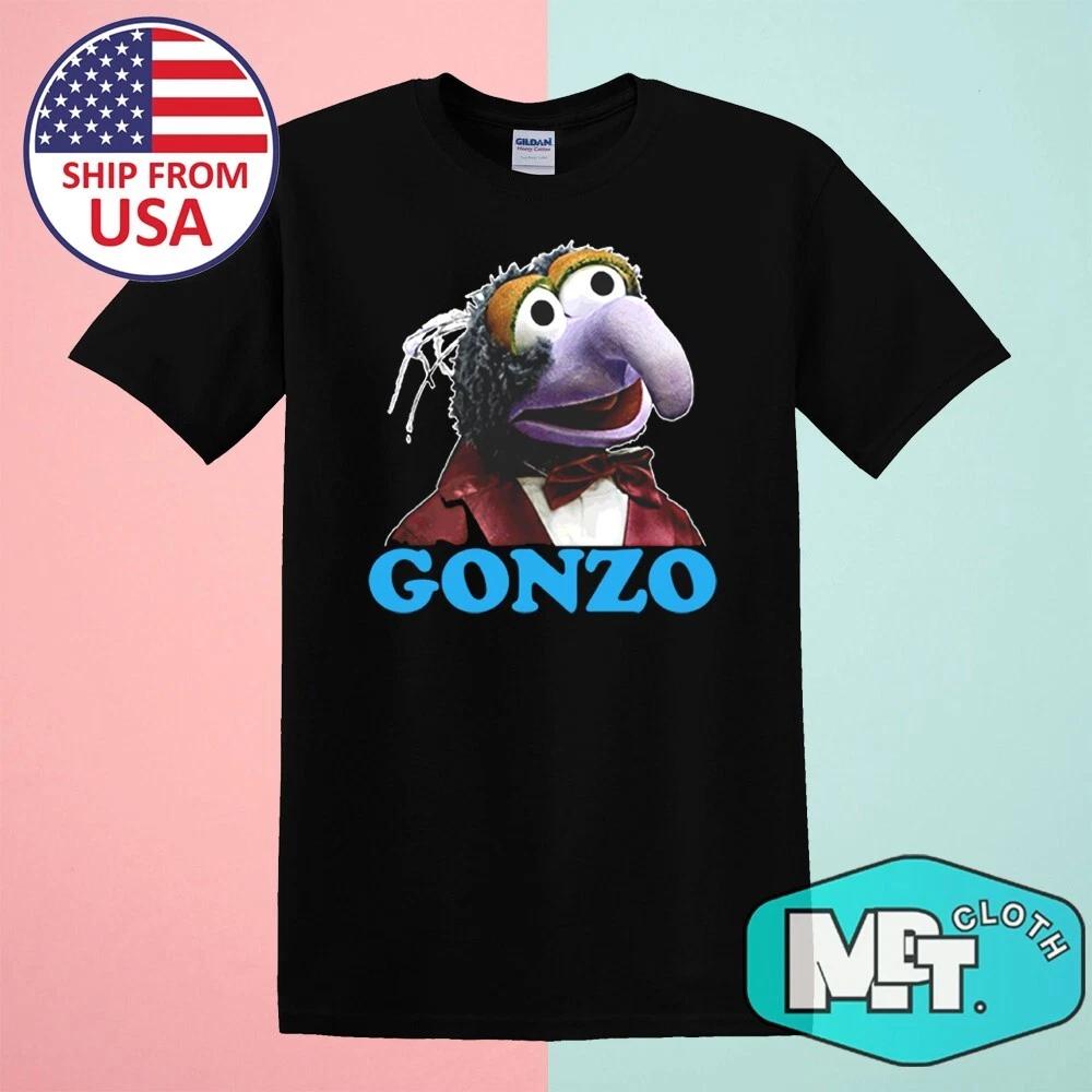 The Muppets Gonzo Funny Men s Black Size S-5XL 2XL