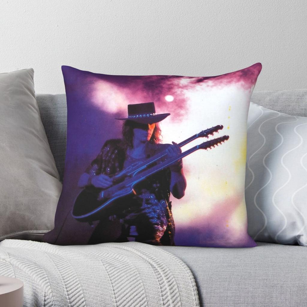 Richie Sambora Square Pillowcase Polyester Linen Velvet Pattern Zip Decor Pillow Case Sofa Cushion Cover Wholesale