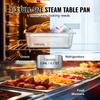 6 Pack 1/3 Size Hotel Pans Steam Table Pan Stainless Steel 4" Deep