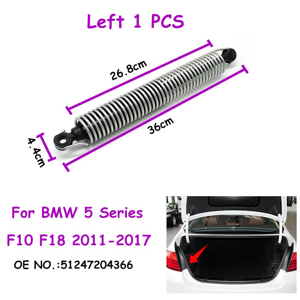 

F10 F18 Car Tailgate Trunk Lid Left Right Return Shock Spring For BMW 5 Series 2011-2017 520i 528i 520d 51247204366,51247204367 Left 1 PCS