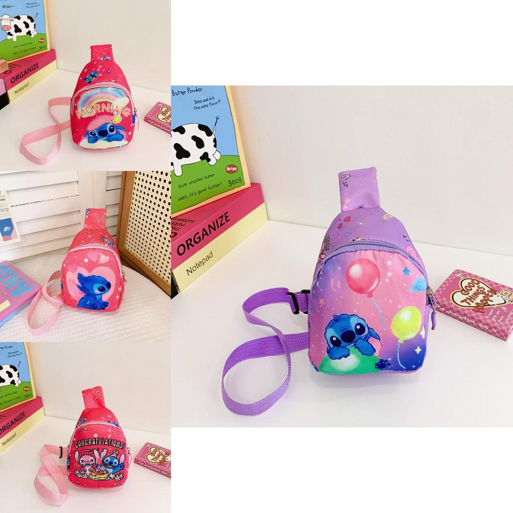 Stitch Baby Borsttas Met Polyester Voering Voor Dagelijks Gebruik Door Kinderen