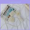 Stylish Mini Pearl Backpack For Kids Trendy Summer Shoulder Bag With Unique Chain Design