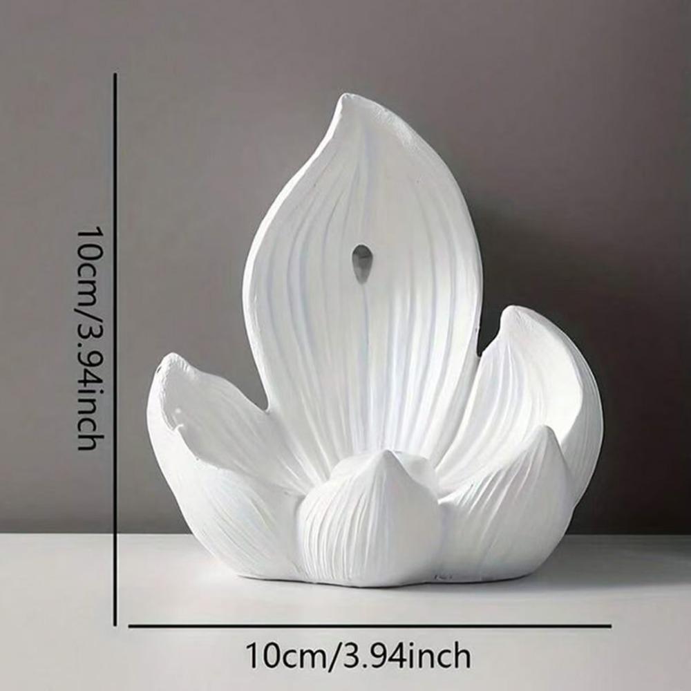 Lotus Line Rökelsefat Hartsrökelsehållare Rökelsebrännare Pinnställ Tempel Yogastudios