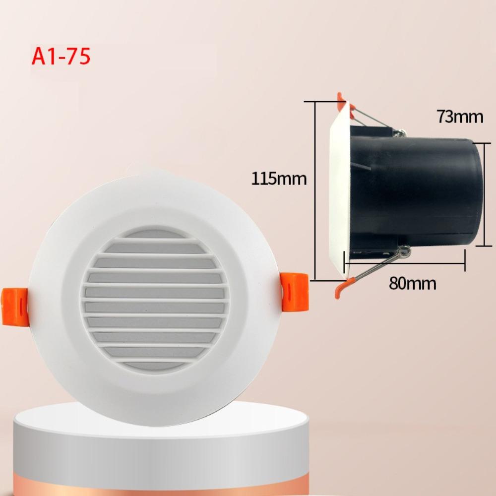 75/100mm Exterior Wall Air Vent Air Circulation Vents Waterproof Cap Ducting Ventilation Grilles