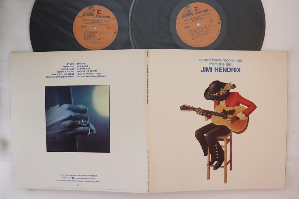 LP Record JIMI HENDRIX - Sound Track Recordings From The Fil 2RS6481 REPRISE 1973 US Rock Used