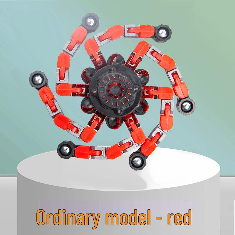 Kids' Transforming Luminous Gyro Decompression Fidget Toy