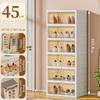 Foldable Shoe Cabinets Living Room Shoe Box Large Capacity Multifunctional Storage Box Modern Simple Home Organize Furniture