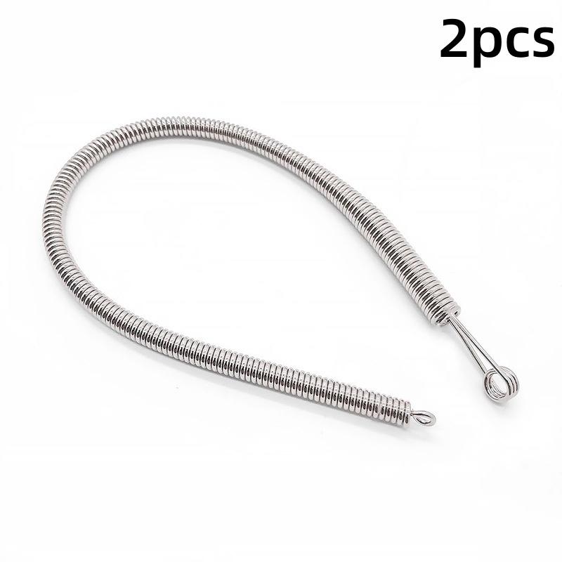 

2/3 шт. Гибкий пружинный нитевдеватель с кулиской, многофункциональный инструмент для быстрой продевки шнура, гибкий нитевдеватель для кулиски 2-pcs