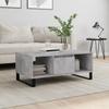 Vidaxl Coffee Table, Concrete Grey, 90X50X36.5 Cm