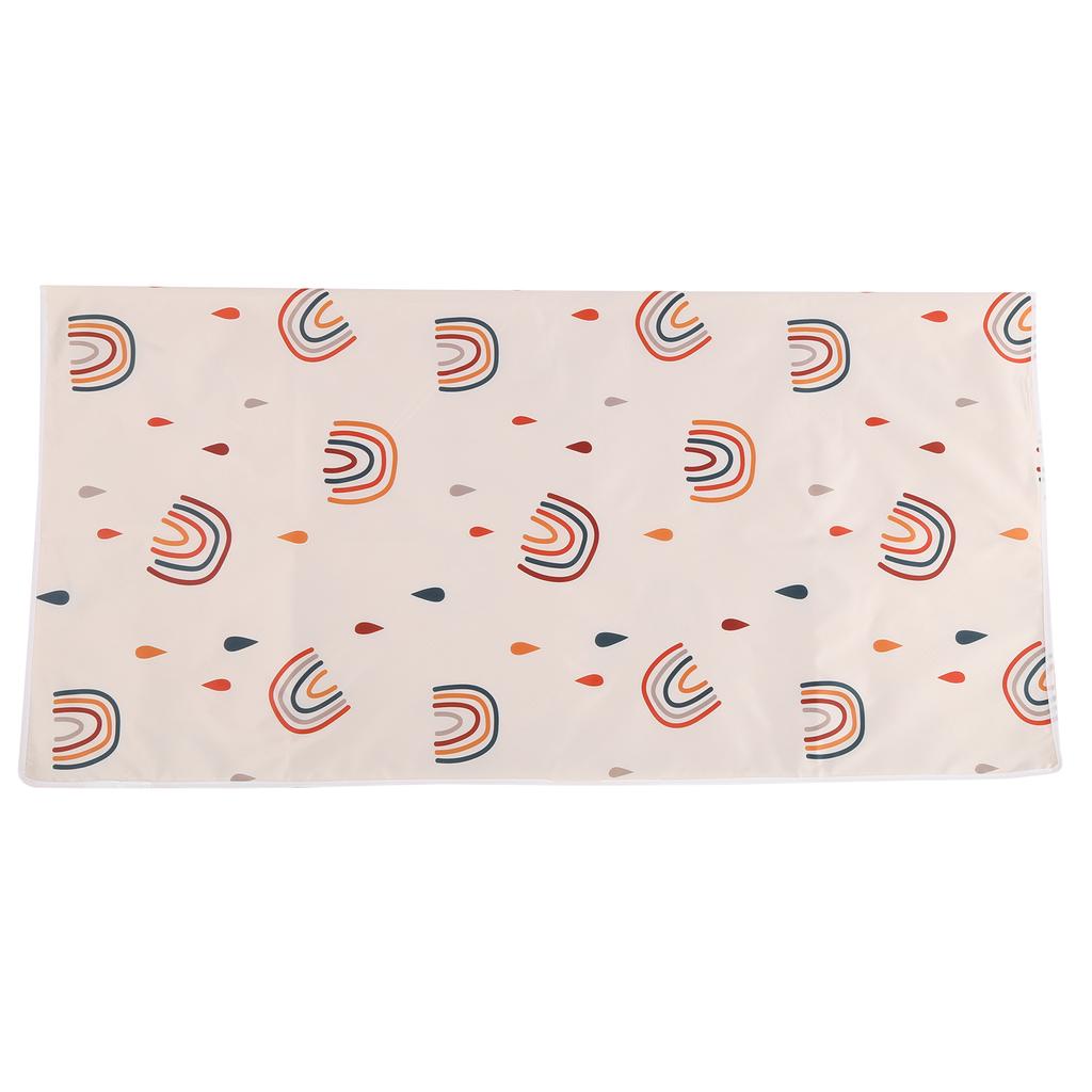 Baby Dining Chair Mat Waterproof Under High Chair Floor Protector AntiSlip Play Mat(110 X 110CM