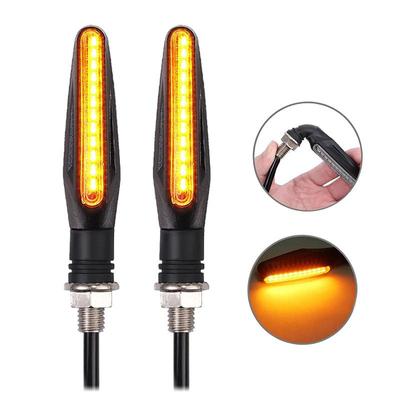 2 adet/takım Motosiklet Dönüş sinyal ışığı LED Uyarı Lambası Dönüş Sinyali Flaşör Gösterge Lambası Stonego Motosiklet Aksesuarları YSL