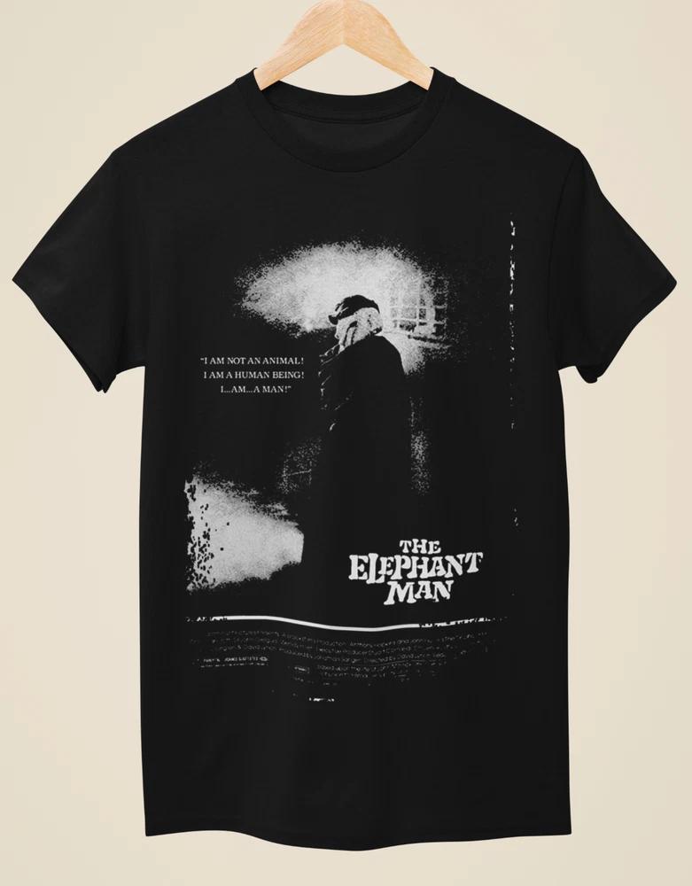 The Elephant Unisex Movie Poster Inspired Unisex Black TShirt S