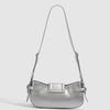 2025 New Sweet Cool Spicy Girl Motorcycle Bag Fashion Commuter Shoulder Underarm Bag High-Quality Texture Crossbody Bag Trendy