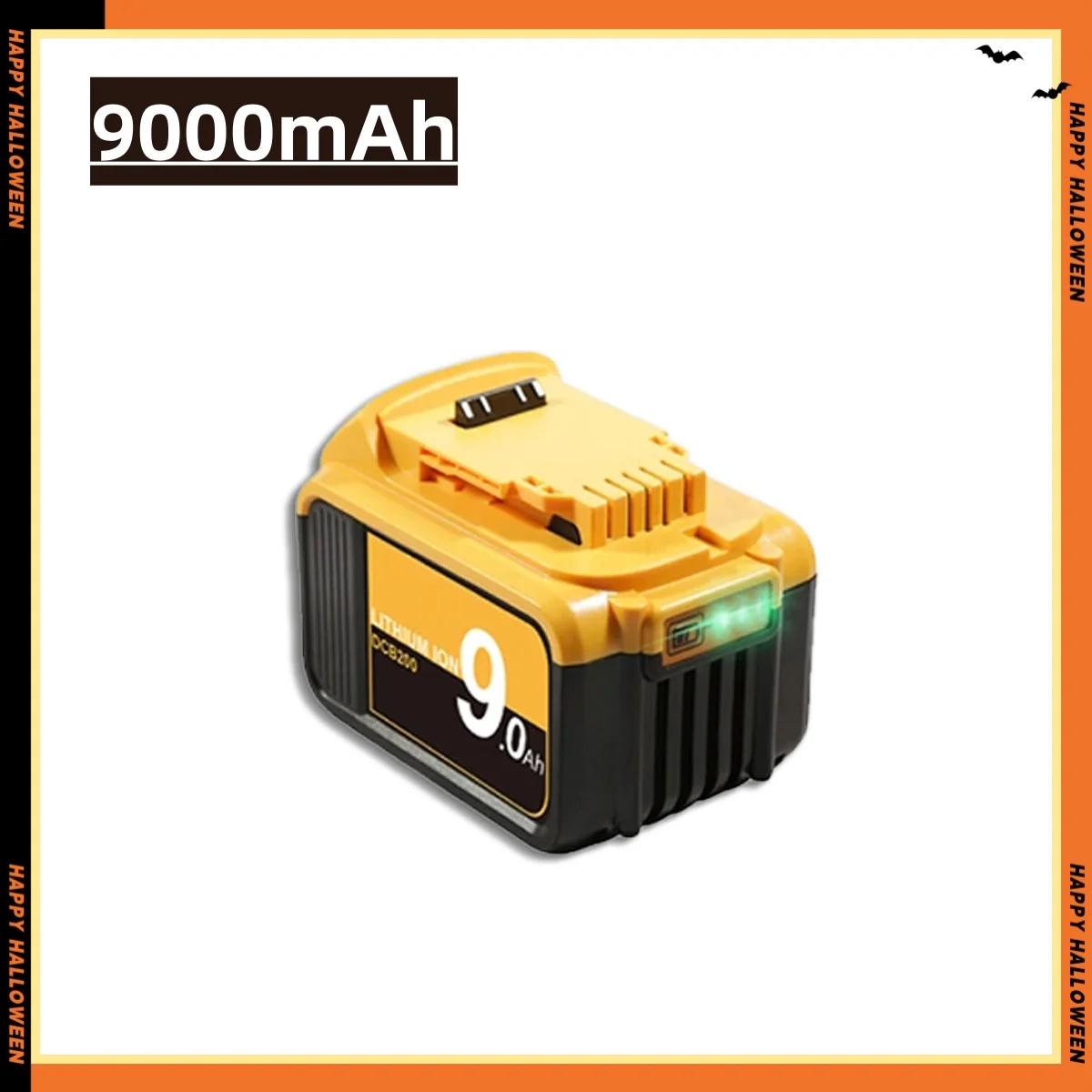 

Для Dewalt 18 В/20 В аккумуляторные электроинструменты аксессуары электроинструменты, литиевая батарея замена DCB200 DCB184 серии + зарядное устройство