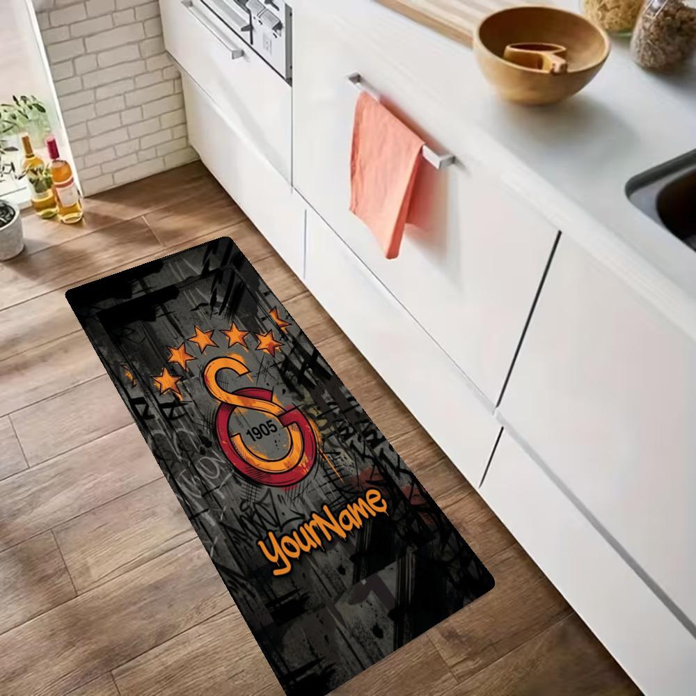 Galatasaray Customize Your Name Kitchen Rug Runner Rug Laundry Mat Hallway Entryway The Best Gift Choice